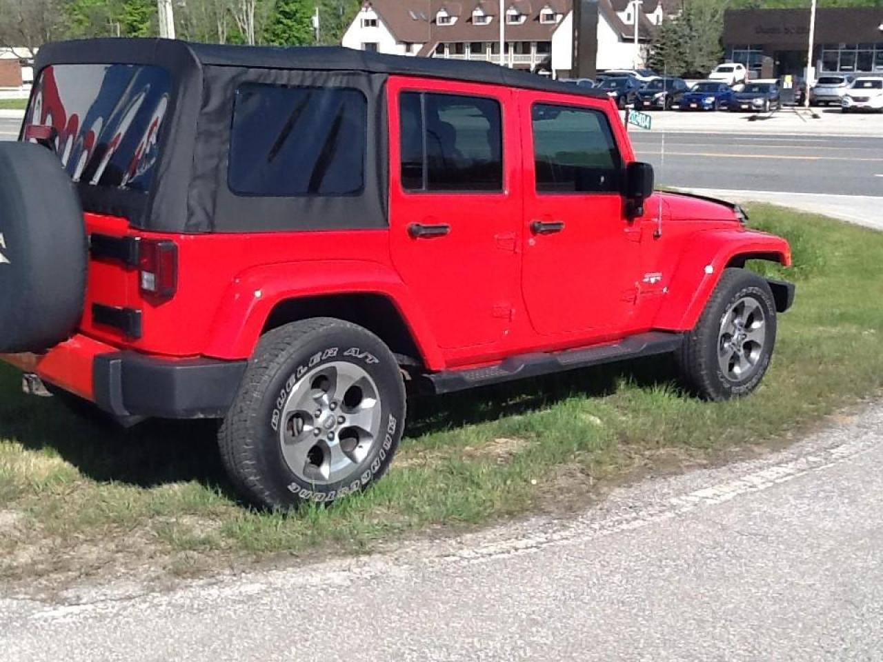Used 2016 Jeep Wrangler Unlimited Sahara for sale in Owen Sound, ON