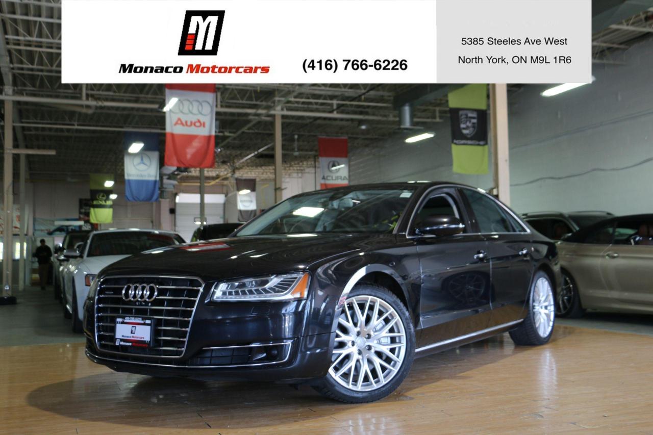Used 2015 Audi A8 - HEADSUP|MASSAGE|BLINDSPOT|LANEKEEP|360CAM for sale in North York, ON