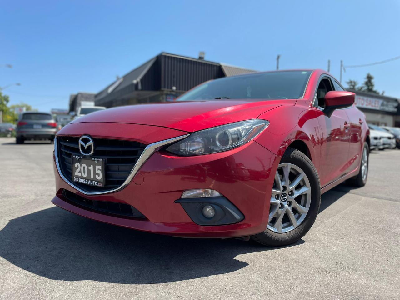 2015 Mazda MAZDA3 AUTO 4DR ONE OWNER NO ACCIDENT NEW BRAKES SUNROOF - Photo #1