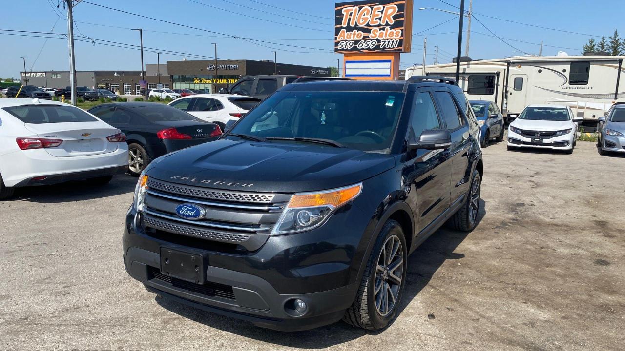 Used 2015 Ford Explorer XLT*7 PASSENGER*SUNROOF*ALLOYS*4X4*BLACK*CERTIFIED for sale in London, ON