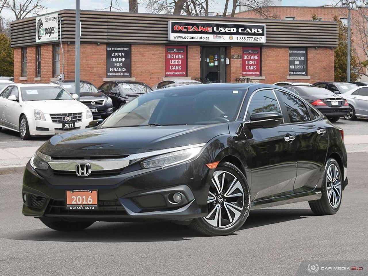 Used 2016 Honda Civic Touring Sedan CVT for sale in Scarborough, ON