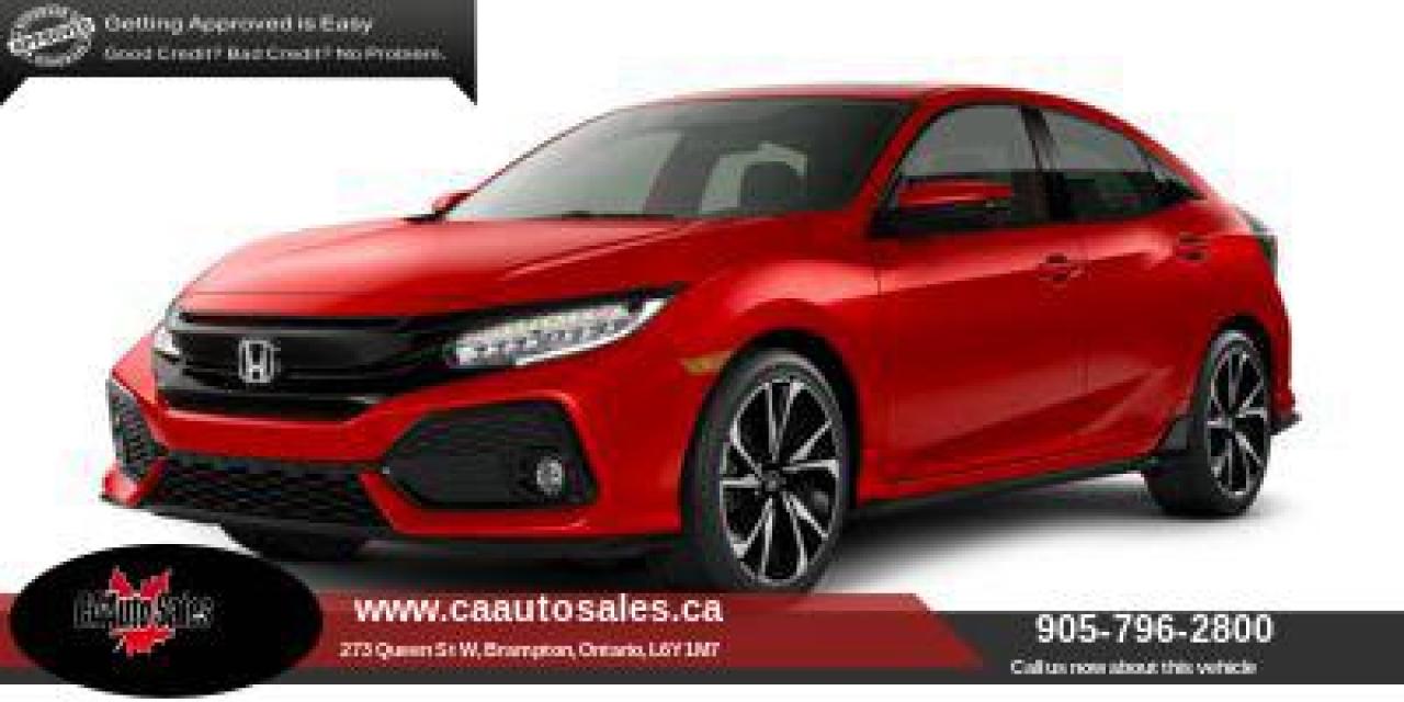 Used 2017 Honda Civic Hatchback 5dr CVT Sport Touring for sale in Brampton, ON