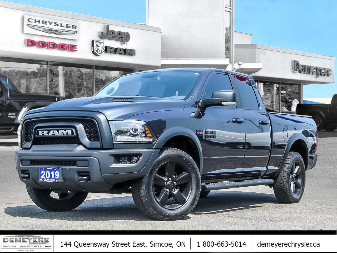 Used 2019 RAM 1500 Classic WARLOCK | HEATED SEATS AND WHEEL GRP for sale in Simcoe, ON