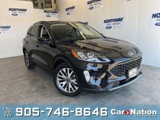 Used 2020 Ford Escape TITANIUM | HYBRID | AWD | LEATHER | NAV | 1 OWNER for sale in Brantford, ON