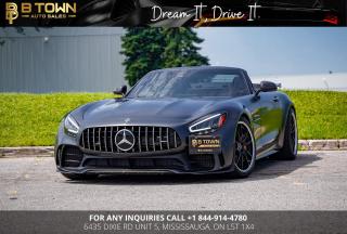 2020 MERCEDES-BENZ AMG GT R Roadster 1 of 750 

The 2020 Mercedes-AMG GT R Roadster is a high-performance convertible variant of the Mercedes-AMG GT lineup. It features a powerful 4.0-liter twin-turbocharged V8 engine producing 577 horsepower, capable of accelerating from 0 to 60 mph in around 3.5 seconds. The GT R Roadster also boasts aggressive styling, advanced aerodynamics, and a luxurious interior, making it a top choice for enthusiasts seeking both performance and open-top driving pleasure.



HST and Licensing will be extra

<meta charset=utf-8 />
<span>Certification and e-testing are available for $699.</span>





<meta charset=utf-8 />
<span>* $999 Financing fee conditions may apply*</span>



<span>Financing Available at as low as 7.69% O.A.C</span>



WE APPROVE EVERYONE-GOOD BAD CREDIT, NEWCOMERS, STUDENTS.



PREVIOUSLY DECLINED BY BANK ? NO PROBLEM !!



LET THE EXPERIENCED PROFESSIONALS HANDLE YOUR CREDIT APPLICATION. 



APPLY FOR PRE-APPROVAL TODAY!!



AT B TOWN AUTO SALES WE ARE NOT ONLY CONCERNED ABOUT SELLING GREAT USED VEHICLES AT THE MOST COMPETITIVE PRICES AT OUR NEW LOCATION 6435 DIXIE RD UNIT 5, MISSISSAUGA, ON L5T 1X4. WE ALSO BELIEVE IN THE IMPORTANCE OF ESTABLISHING A LIFELONG RELATIONSHIP WITH OUR CLIENTS WHICH STARTS FROM THE MOMENT YOU WALK-IN TO THE DEALERSHIP. WE’RE HERE FOR YOU EVERY STEP OF THE WAY AND AIMS TO PROVIDE THE MOST PROMINENT, FRIENDLY AND TIMELY SERVICE WITH EACH EXPERIENCE YOU HAVE WITH US. YOU CAN THINK OF US AS BEING LIKE ‘YOUR FAMILY IN THE BUSINESS’ WHERE YOU CAN ALWAYS COUNT ON US TO PROVIDE YOU WITH THE BEST AUTOMOTIVE CARE