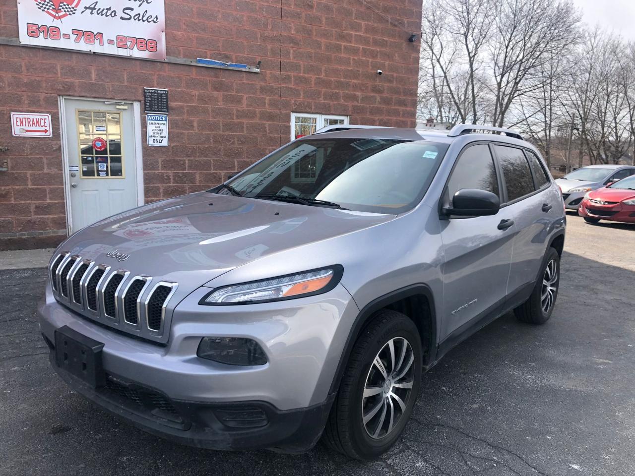 Used 2014 Jeep Cherokee SPORT 2.4L/ONE OWNER/NO ACCIDENTS/CERTIFIED for sale in Cambridge, ON