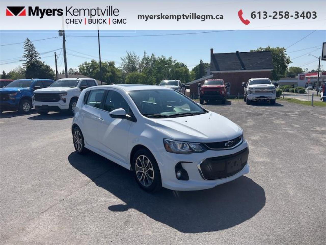 Used 2018 Chevrolet Sonic LT  - Apple CarPlay -  Android Auto for sale in Kemptville, ON