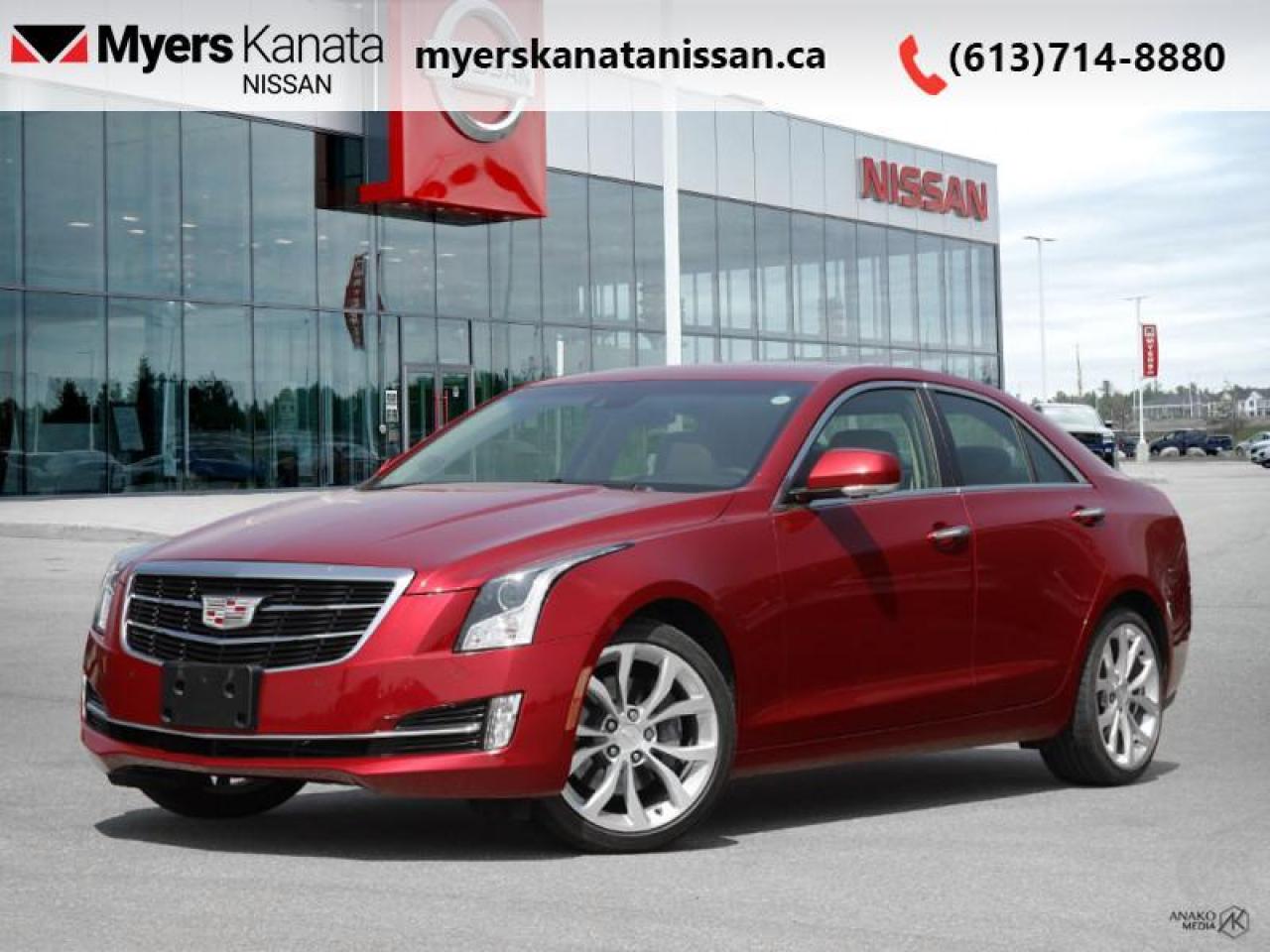Used 2018 Cadillac ATS Sedan Premium Luxury AWD  -  Navigation for sale in Kanata, ON