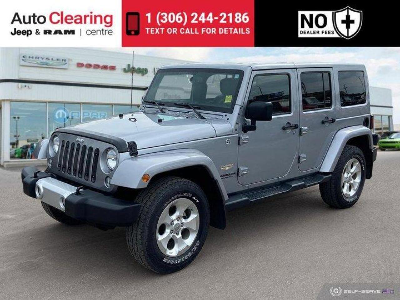 Used 2015 Jeep Wrangler Unlimited Sahara for sale in Saskatoon, SK