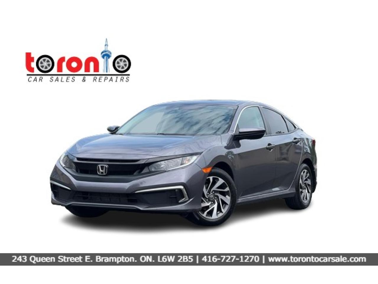 Used 2020 Honda Civic EX | SUNROOF | B/U CAM | ALLOYS | LOADED for sale in Brampton, ON