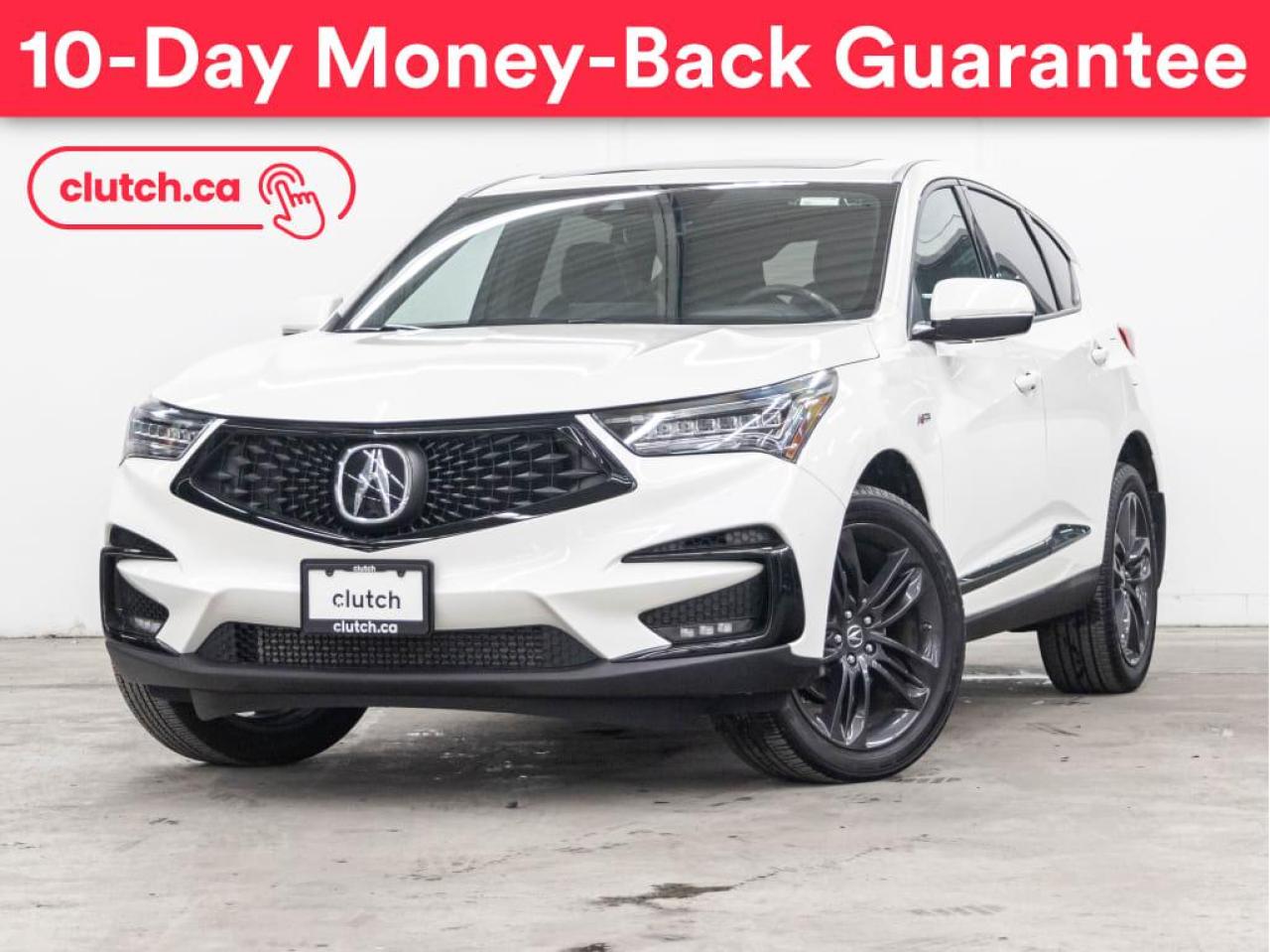 Used 2019 Acura RDX A-Spec AWD w/ Apple CarPlay, Bluetooth, Moonroof, Nav for sale in Toronto, ON