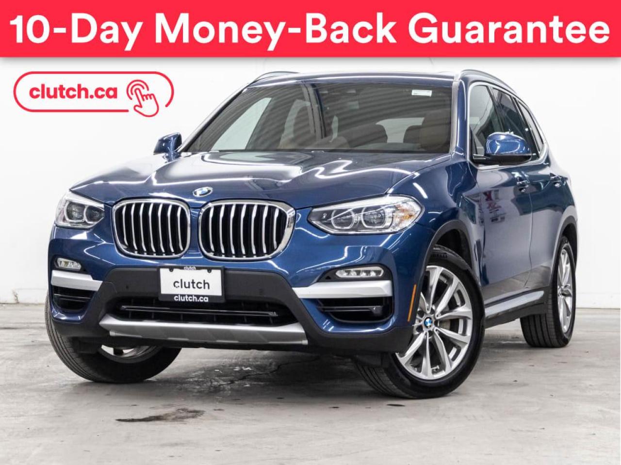 Used 2019 BMW X3 xDrive30i w/ Apple CarPlay, Bluetooth, Moonroof, Nav for sale in Toronto, ON