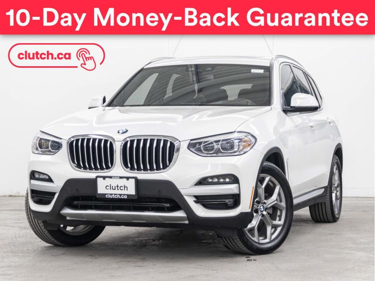 Used 2020 BMW X3 xDrive30i w/ Apple CarPlay, Moonroof, Navigation for sale in Toronto, ON
