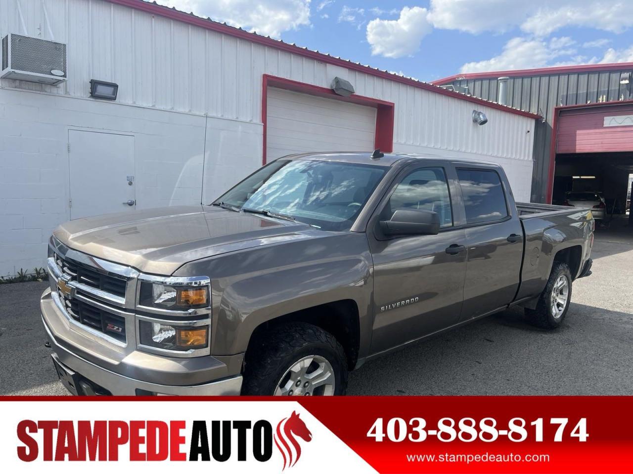 Used 2014 Chevrolet Silverado 1500 Z71 Crew Cab for sale in Calgary, AB