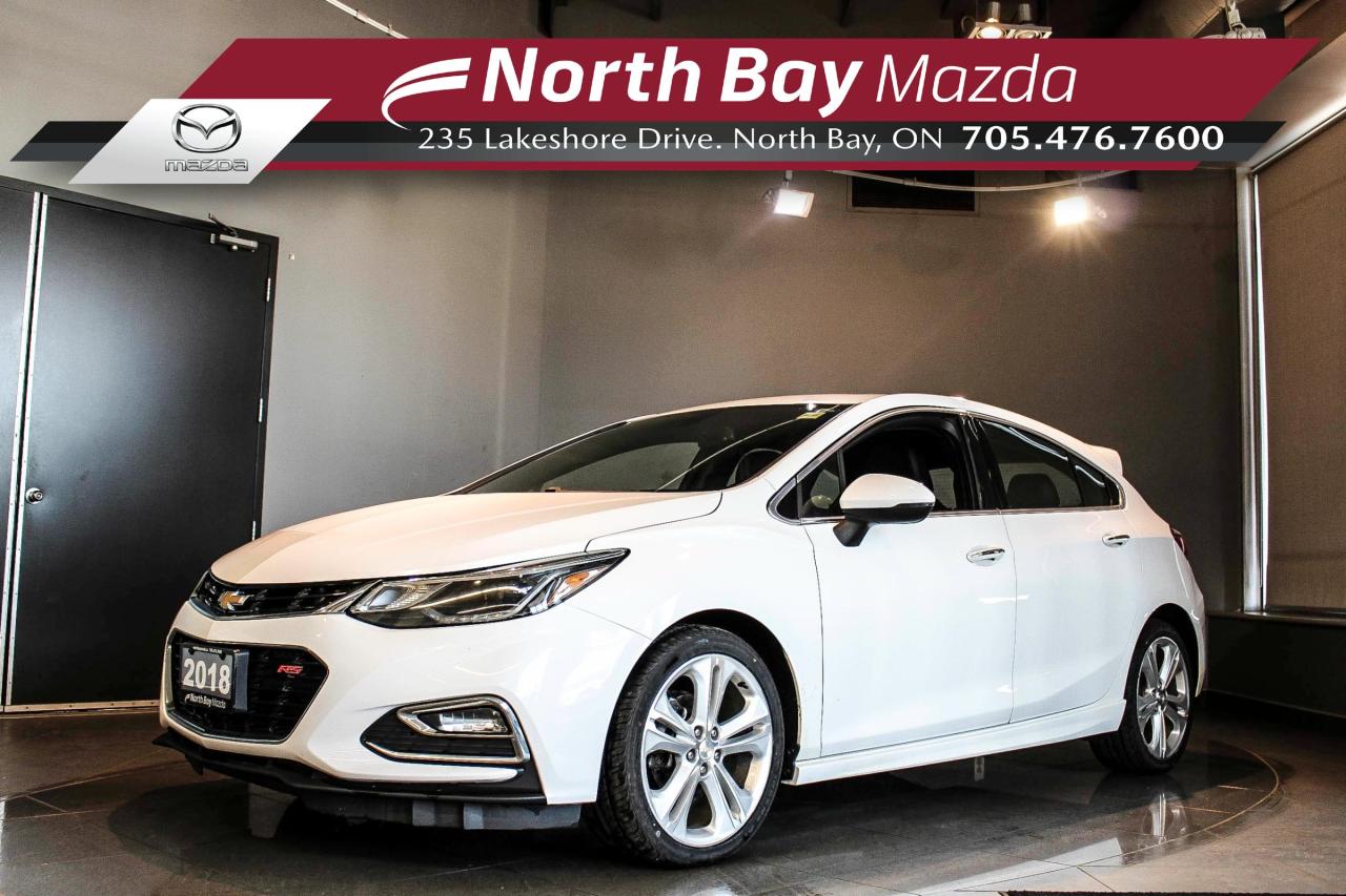 Used 2018 Chevrolet Cruze Premier Auto Bose Sound - Sunroof - Heated Front/Rear Seats - Navigatio for sale in North Bay, ON