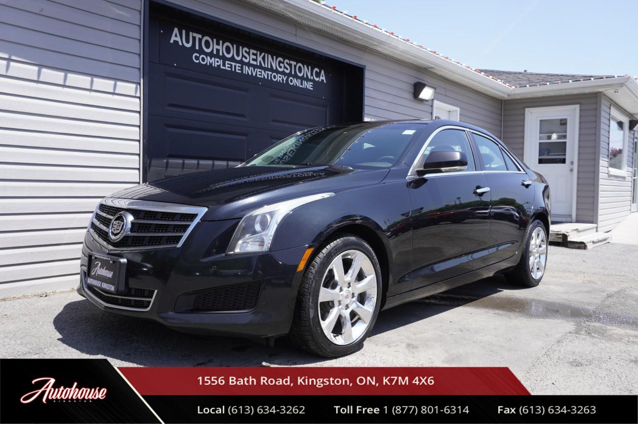 Used 2013 Cadillac ATS 2.0L Turbo Luxury LEATHER - AWD - NAVIGATION - SUNROOF for sale in Kingston, ON