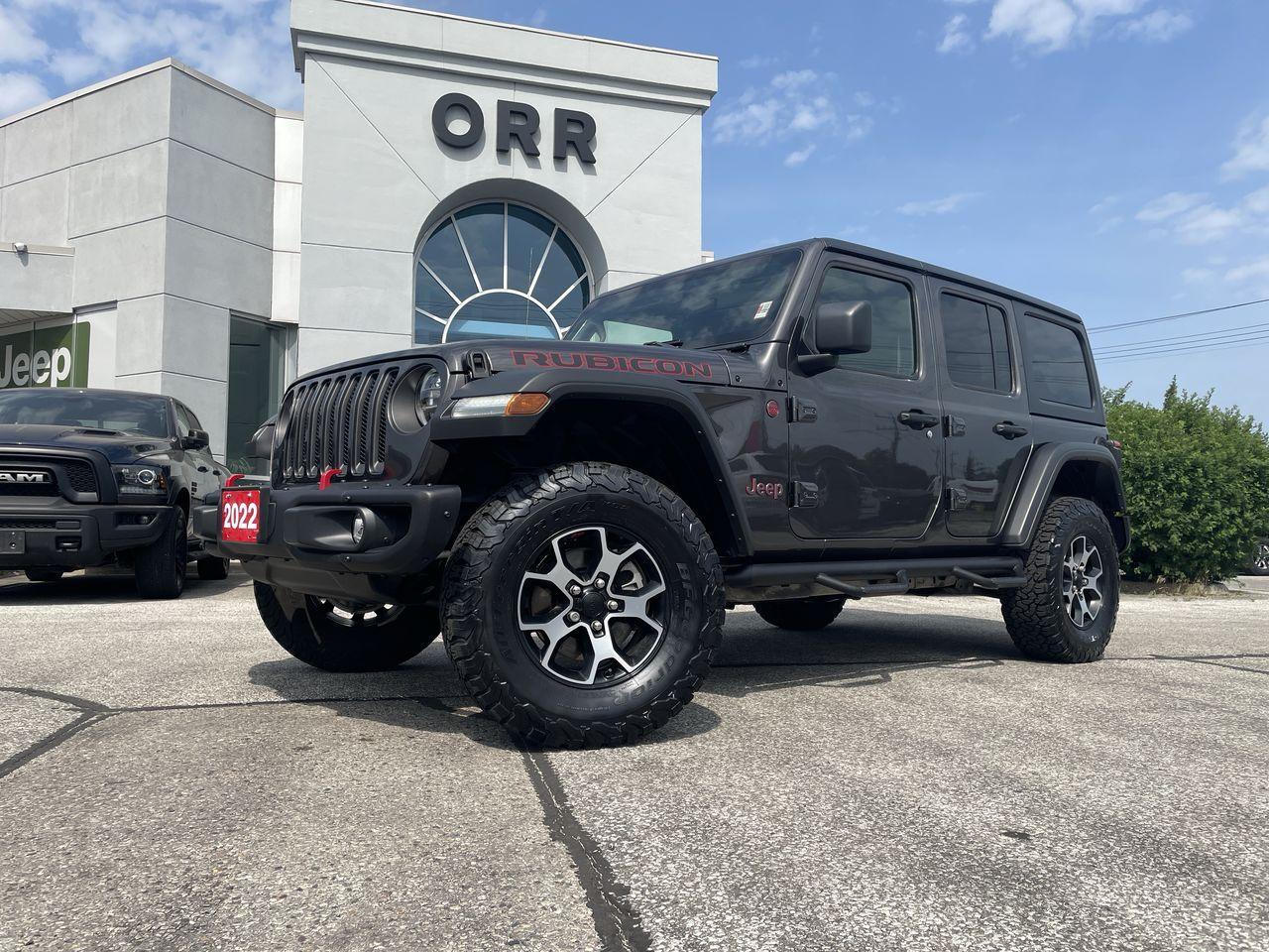 Used 2022 Jeep Wrangler Unlimited Rubicon for sale in Sarnia, ON