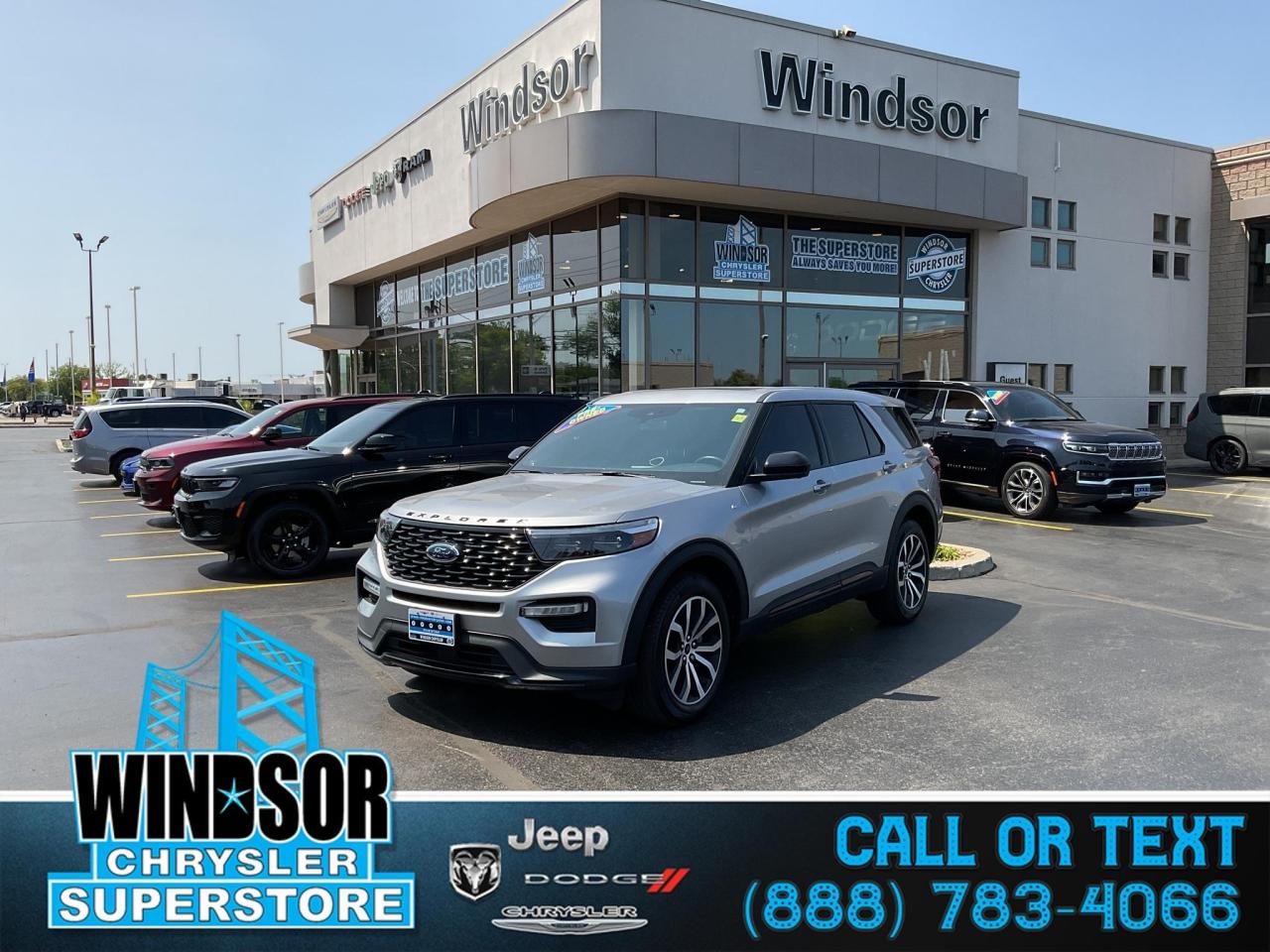 Used 2022 Ford Explorer ST-Line for sale in Windsor, ON