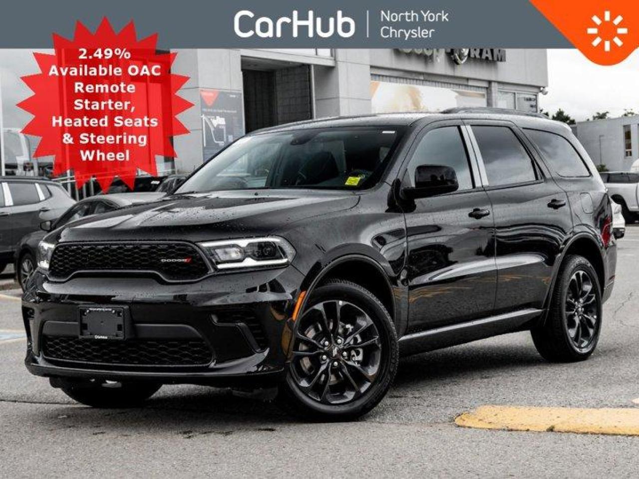 New 2023 Dodge Durango GT Rallye AWD Heated Seats R-Start Blacktop Pkg 7 Pass for sale in Thornhill, ON