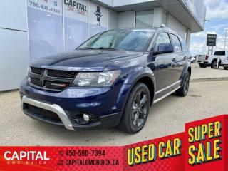 Used 2018 Dodge Journey Crossroad AWD * LEATHER * NAVIGATION * DVD ENTERTAINMENT * for sale in Edmonton, AB