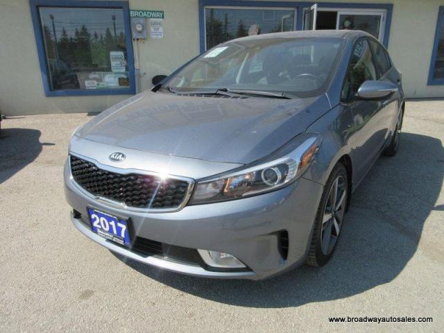 2017 Kia Forte LOADED SX-EDITION 5 PASSENGER 2.0L - DOHC.. NAVIGATION.. POWER SUNROOF.. LEATHER.. HEATED/AC SEATS.. BACK-UP CAMERA.. BLUETOOTH SYSTEM..