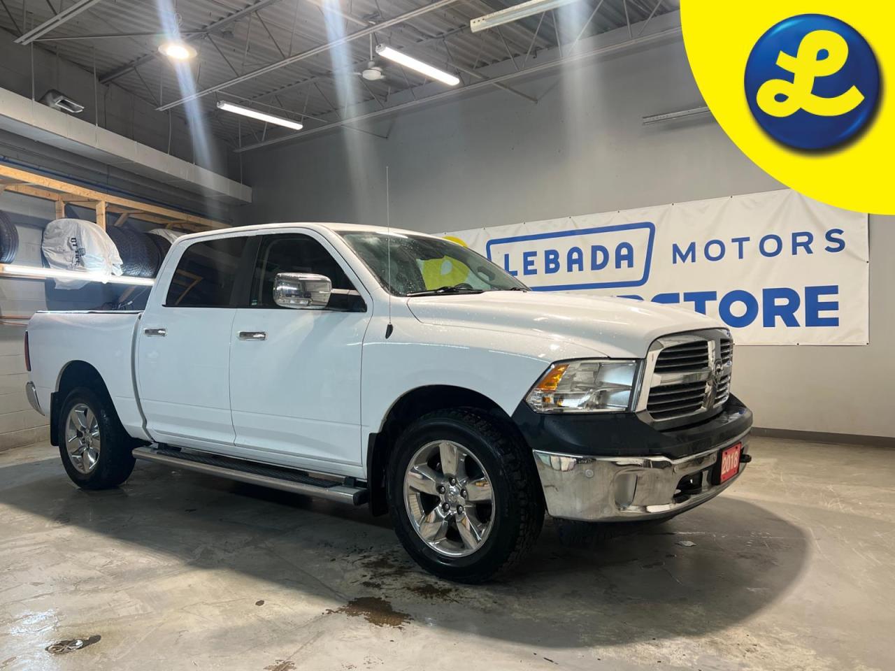 Used 2018 RAM 1500 BIG HORN CREW CAB 4X4 * 8.4inch touchscreen * 9 Alpine speakers with subwoofer * Uconnect 4C with 8.4inch display * Back Up Camera * Remote Start & for sale in Cambridge, ON