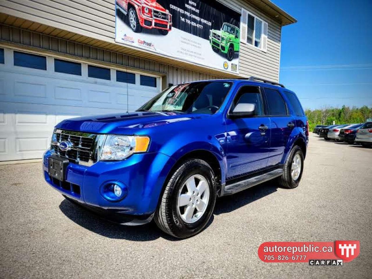 Used 2011 Ford Escape XLT Certified Low KMS Mint Condition Extended Warr for sale in Orillia, ON