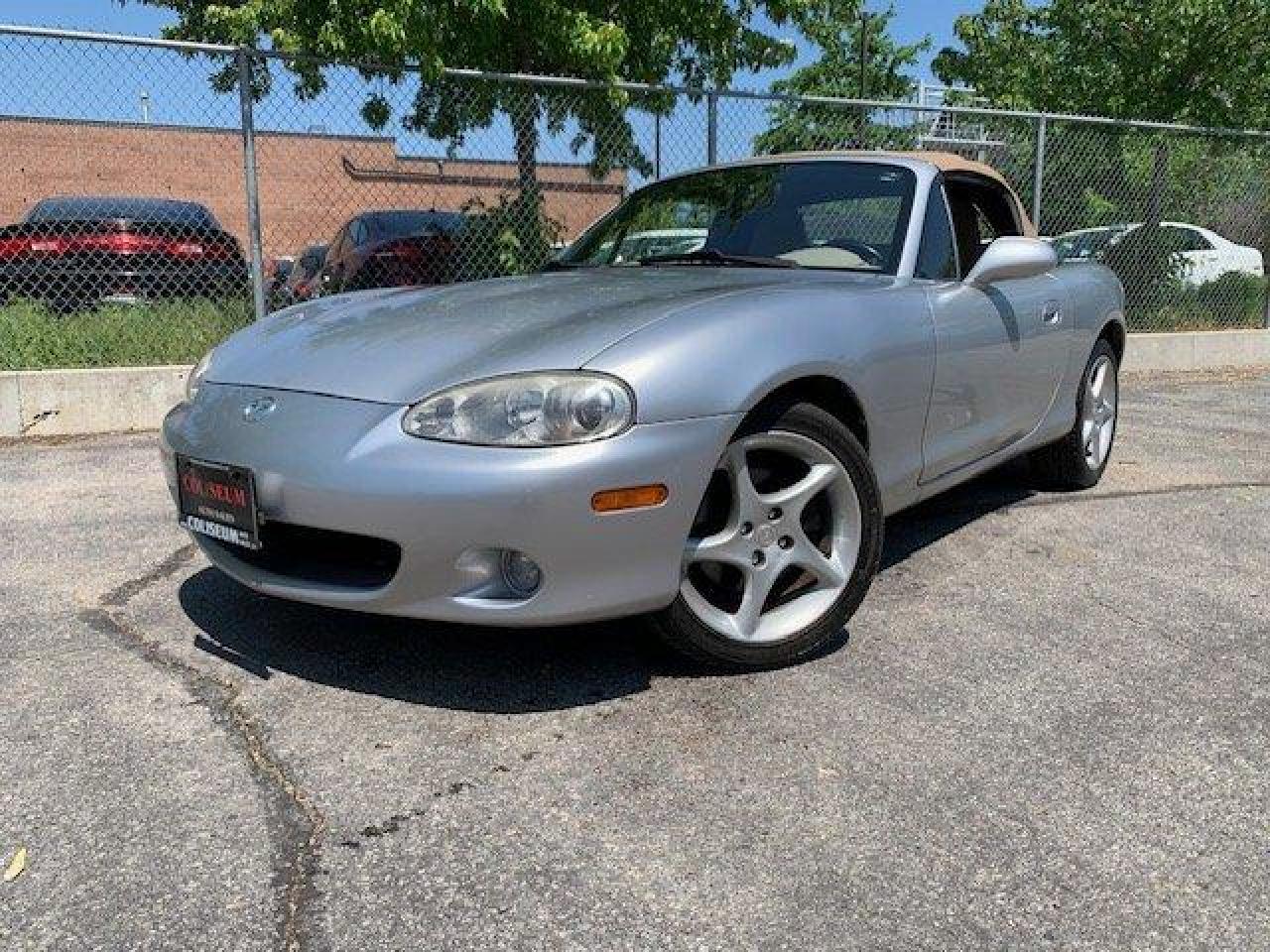 Used 2002 Mazda Miata MX-5 NARDI TORINO PKG.-AUTOMATIC-LEATHER-ONLY 96,000KM! for sale in Toronto, ON