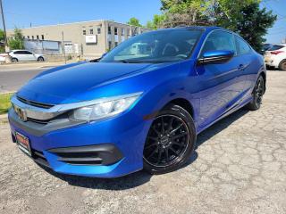 <p>=== WE FINANCE INTERNATIONAL STUDENTS & NEW IMMIGRANTS ===</p><p>**LOW INTEREST FINANCING APPROVALS**o.a.c.</p><p>**THIS VEHICLE COMES FULLY CERTIFIED WITH A SAFETY CERTIFICATE AT NO EXTRA COST**</p><p>HONDA NATION!! THIS IS ONE SLEEK AND SPORTY HONDA CIVIC COUPE!! CLEAN CARFAX!! **LX** PACKAGE!! FINISHED IN AEGEAN BLUE METALLIC ON BLACK INTERIOR!! LOADED WITH TONS OF CONVENIENCE FEATURES!! 2.0L 4 CYLINDER V-TEC GAS SAVER!! **6 SPEED MANUAL TRANSMISSION** HEATED SEATS!! BACK UP CAMERA!! BLUETOOTH HANDS FREE PHONE!! UPGRADED 17 INCH BALCKED OUT WHEELS!! BRAND NEW BATTERY AND BRAKES ALL AROUND AND SO MUCH MORE!! NICE & CLEAN!!</p><p>BEST DEAL IN TOWN!! THIS VEHICLE COMES FULLY CERTIFIED WITH A SAFETY CERTIFICATE AT NO EXTRA COST!! FINANCING AVAILABLE FROM **8.99%**O.A.C!!*WE GUARANTEE ALL VEHICLES!! WE WELCOME YOUR MECHANICS APPROVAL PRIOR TO PURCHASE ON ALL OUR VEHICLES!! EXTENDED WARRANTIES AVAILABLE ON ALL VEHICLES!!</p><p>COLISEUM AUTO SALES PROUDLY SERVING THE CUSTOMERS FOR OVER 23 YEARS!! NOW WITH 2 LOCATIONS TO SERVE YOU BETTER. COME IN FOR A TEST DRIVE TODAY!!<br>FOR ALL FAMILY LUXURY VEHICLES..SUVS..AND SEDANS PLEASE VISIT....</p><p>COLISEUM AUTO SALES ON WESTON<br>301 WESTON ROAD<br>TORONTO, ON M6N 3P1<br>416-766-2277</p>