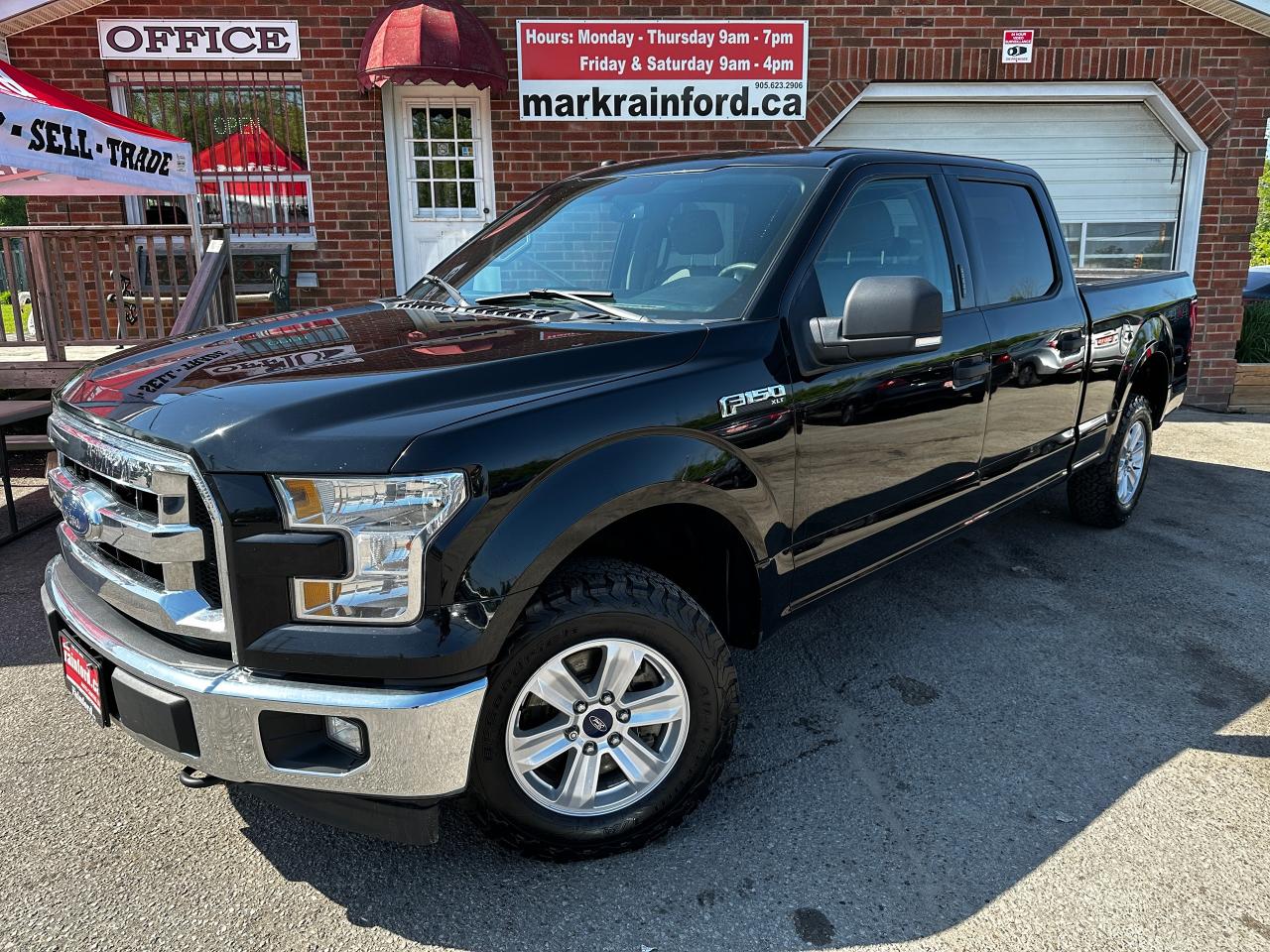 2017 Ford F-150 XLT 4x4 6.5'Bed Bluetooth FM/XM A/C RearCam 6Pass.
