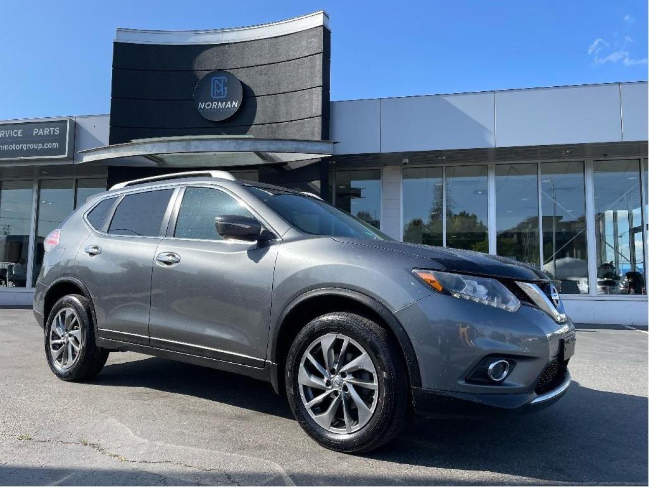 Used 2015 Nissan Rogue SL 2.5L AWD LEATHER SUNROOF 360CAM NAVI for sale in Langley, BC