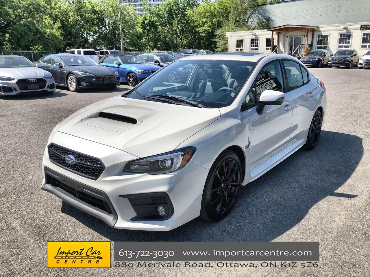 Used 2021 Subaru WRX Sport-tech LEATHER HK ROOF BK.CAM HEATED SEATS ONL for sale in Ottawa, ON