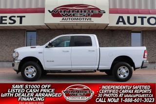 Used 2021 RAM 2500 BIG HORN 6.4L HEMI 4X4, P. SEAT, LOADED, AS NEW! for sale in Headingley, MB