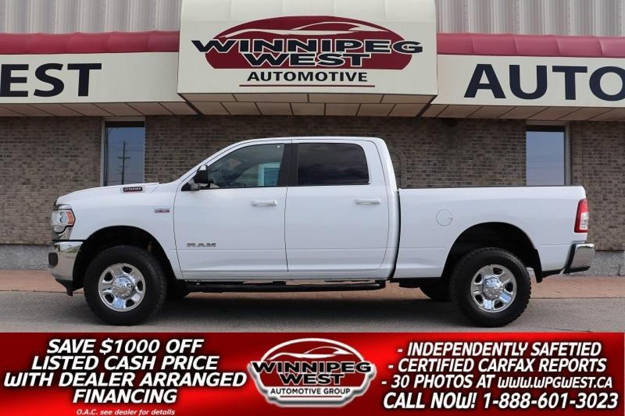 Used 2021 Dodge Ram 2500 BIG HORN 6.4L HEMI 4X4, P. SEAT, LOADED, AS NEW! for sale in Headingley, MB