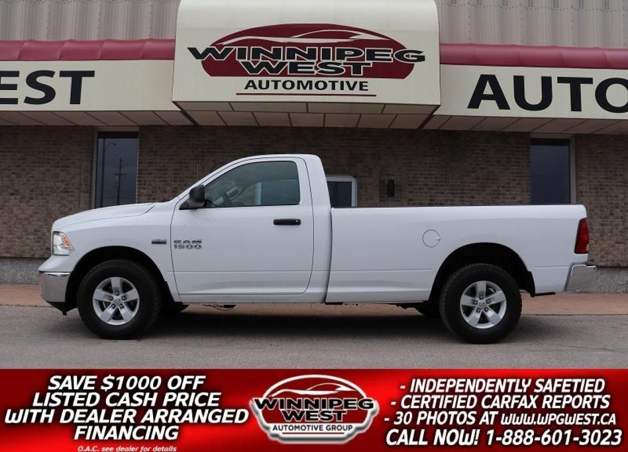 Used 2018 Dodge Ram 1500 SXT REG CAB 5.7L HEMI 4X4 8 FT BOX, STILL LIKE NEW for sale in Headingley, MB