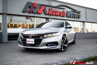 <p>The 2020 Honda Accord Sport is a stylish and sporty midsize sedan that offers a thrilling driving experience. With its powerful turbocharged engine, responsive handling, and advanced safety features, it combines performance and practicality in a sleek package.</p>
<p>Some Features Included:</p>
<p>-Leather heated seats</p>
<p>-Multifunctional leather steering wheel</p>
<p>-Dual-zone automatic climate control</p>
<p>-Keyless entry/ignition</p>
<p>-LED headlights/taillights</p>
<p>-Sunroof</p>
<p>-Apple Carplay/ Android Auto Compatibility</p>
<p>-Rear camera</p>
<p>-Alloys & Much More!!</p>
<p> </p><br><p>OPEN 7 DAYS A WEEK. FOR MORE DETAILS PLEASE CONTACT OUR SALES DEPARTMENT</p>
<p>905-874-9494 / 1 833-503-0010 AND BOOK AN APPOINTMENT FOR VIEWING AND TEST DRIVE!!!</p>
<p>BUY WITH CONFIDENCE. ALL VEHICLES COME WITH HISTORY REPORTS. WARRANTIES AVAILABLE. TRADES WELCOME!!!</p>