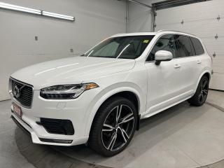 Used 2017 Volvo XC90 T6 R-DESIGN| 7-PASS | PANO ROOF | BLIND SPOT | NAV for sale in Ottawa, ON