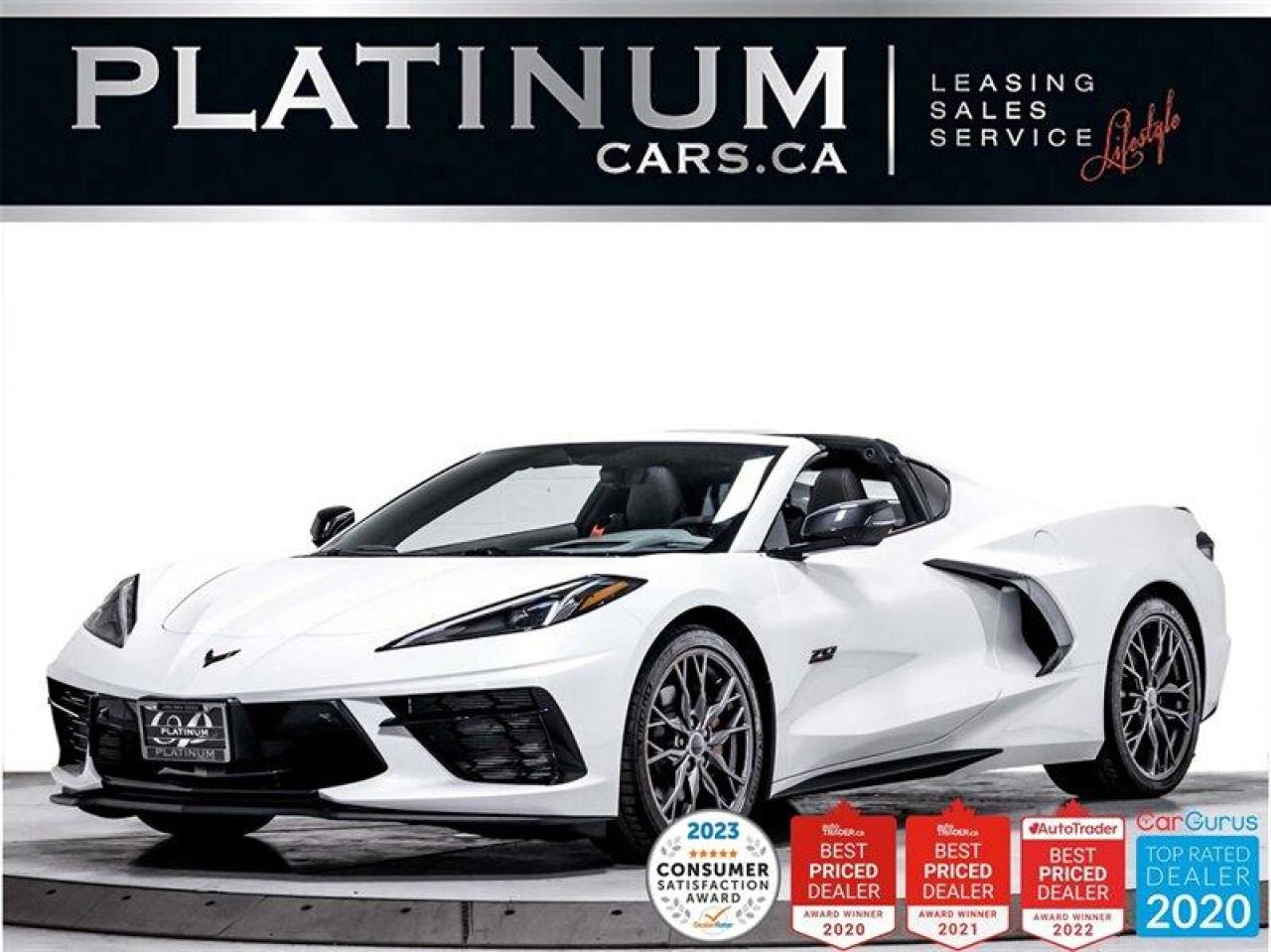 Used 2023 Chevrolet Corvette Stingray, 490HP, 3LT, HUD, 70th ANNIVERSARY for sale in Toronto, ON