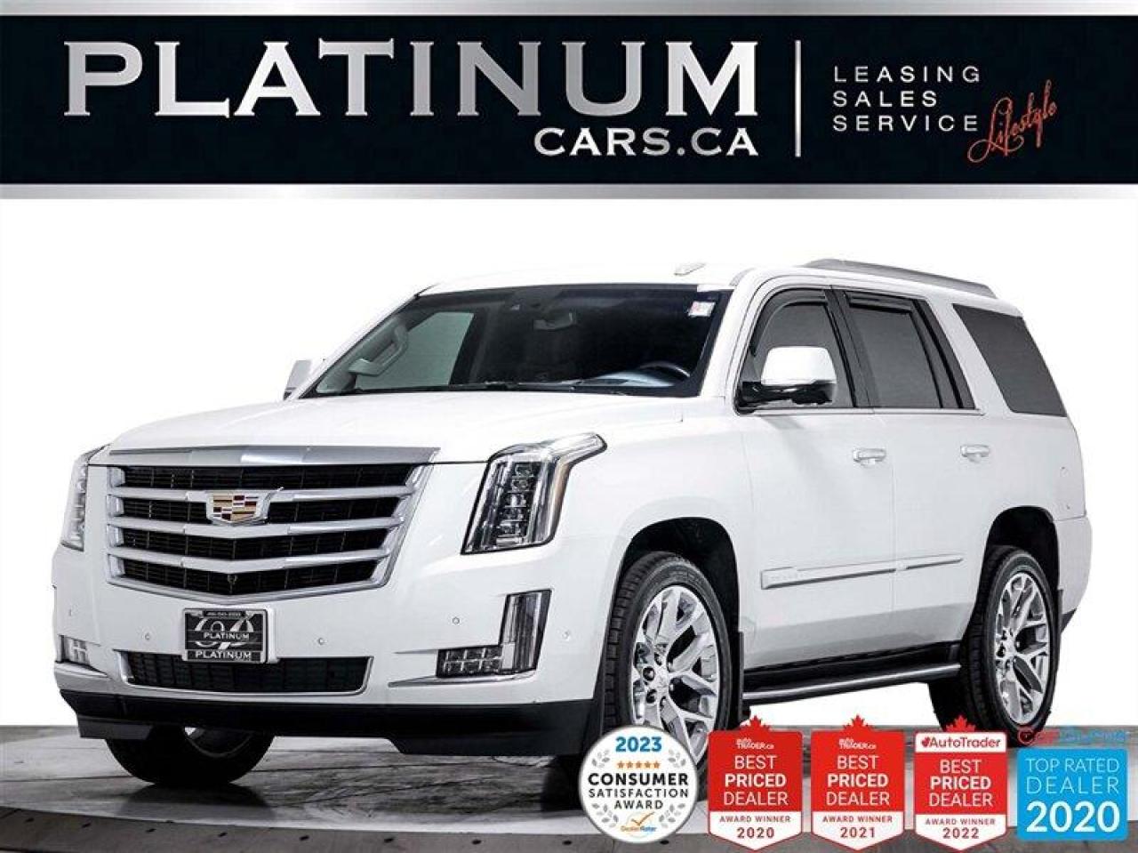 Used 2020 Cadillac Escalade Luxury, 420HP, V8, 4WD, 7 PASSENGER. HUD, NAV for sale in Toronto, ON