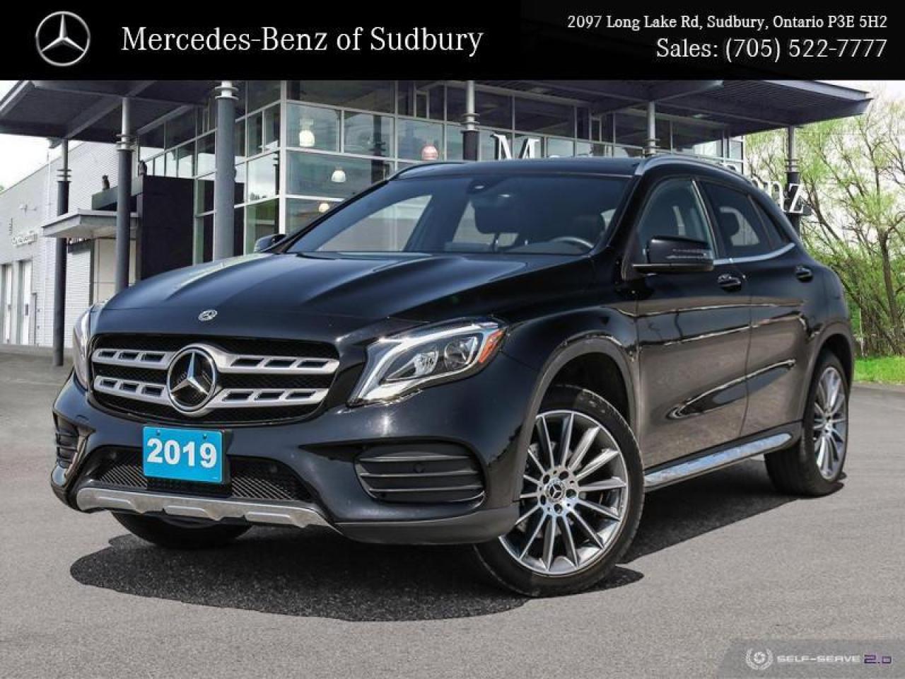 Used 2019 Mercedes-Benz GLA 250 4MATIC SUV  PRICING INCLUDES FACTORY OPTIONS VALUED AT $8,100! for sale in Sudbury, ON