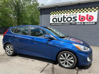Used 2015 Hyundai Accent GLS Hatchback ( AUTOMATIQUE - 155 000 KM ) for sale in Laval, QC