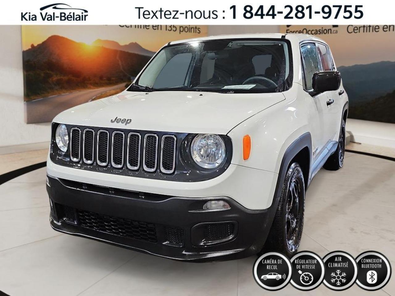 Used 2015 Jeep Renegade SPORT * A/C * CAMÉRA * CRUISE * BLUETOOTH * for sale in Québec, QC