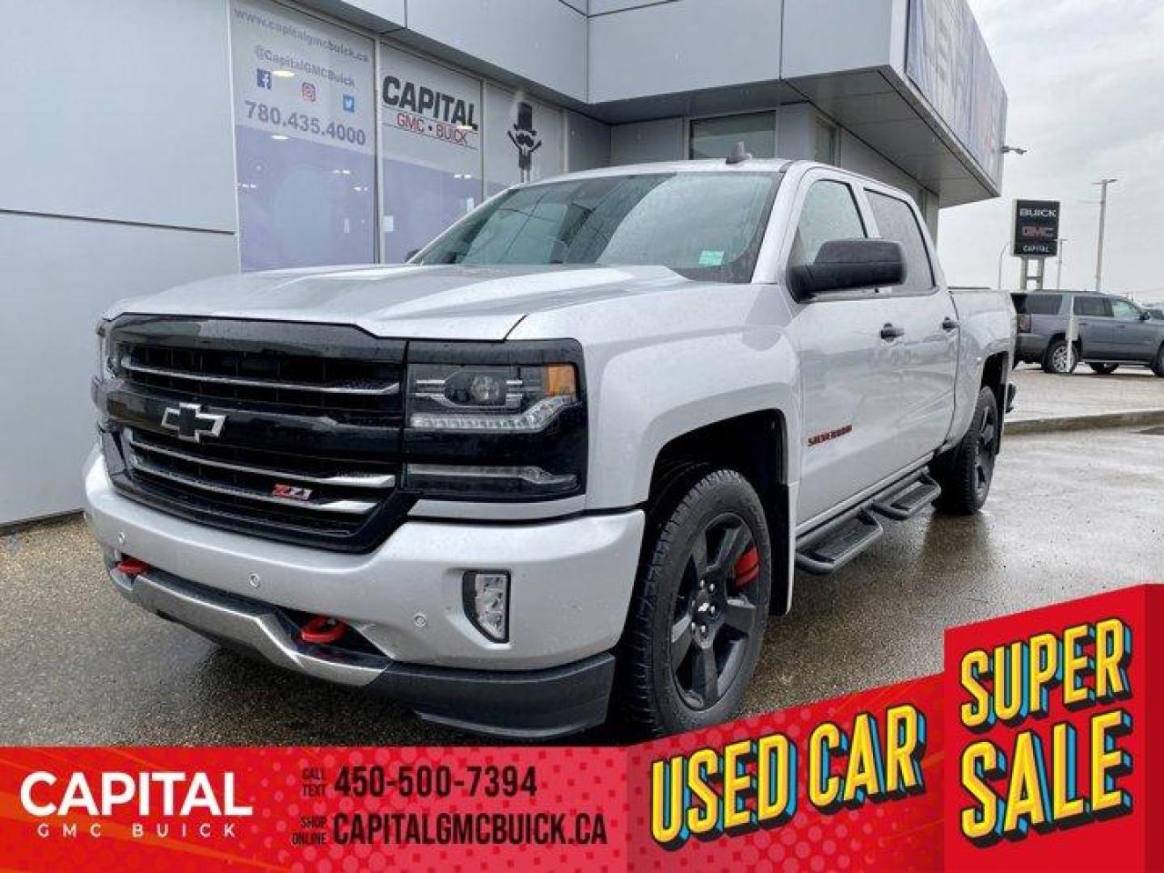 Used 2018 Chevrolet Silverado 1500 LTZ Crew Cab  * REDLINE EDITION * 6.2L * REMOTE STARTER * for sale in Edmonton, AB