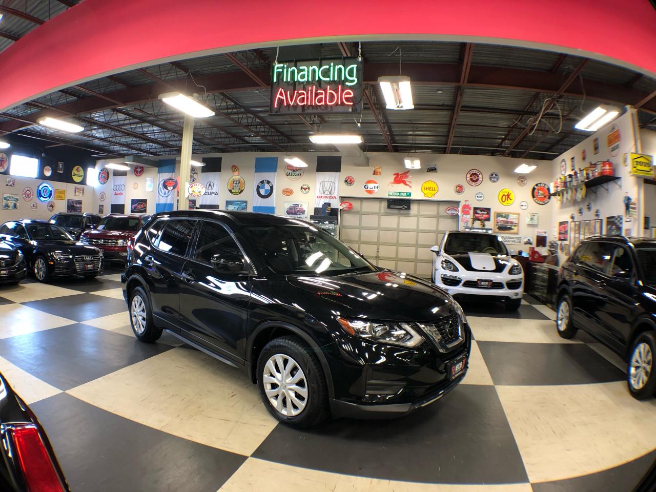 Used 2018 Nissan Rogue S AUTO APPLE/CRPLAY H/SEATS BLIND SPOT CAMERA for sale in North York, ON