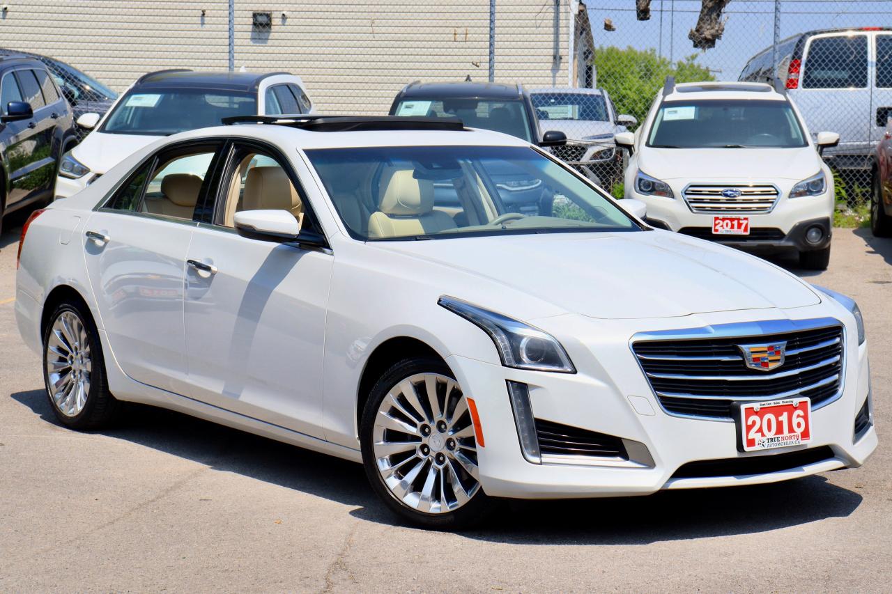 2016 Cadillac CTS Luxury Collection AWD | Leather | Roof | Nav | Cam Photo3
