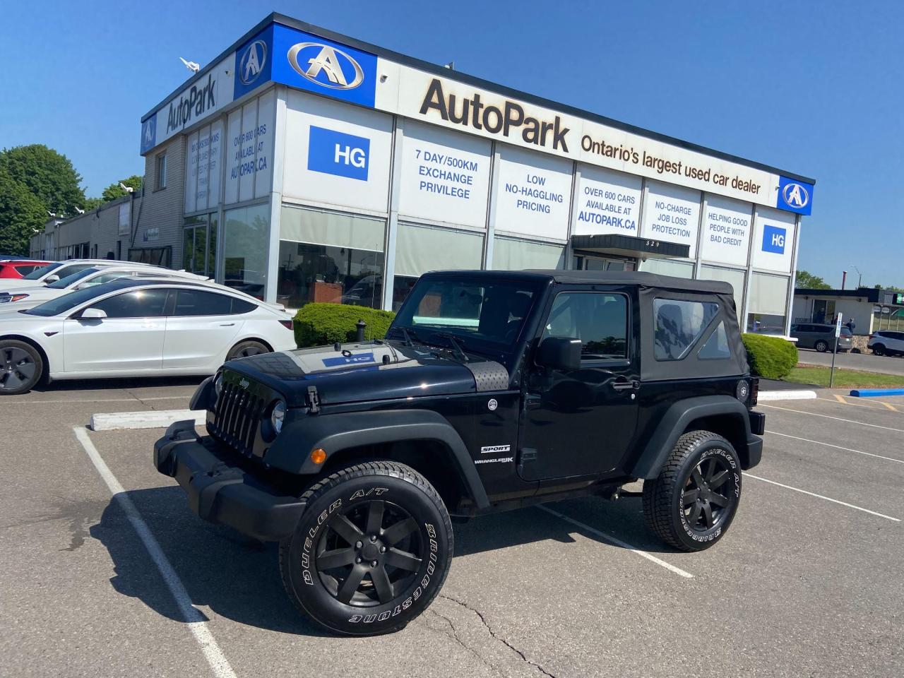 Used 2018 Jeep Wrangler JK Sport 4x4 | CRUISE CONTROL | 6 SPEED MANUAL | for sale in Brampton, ON