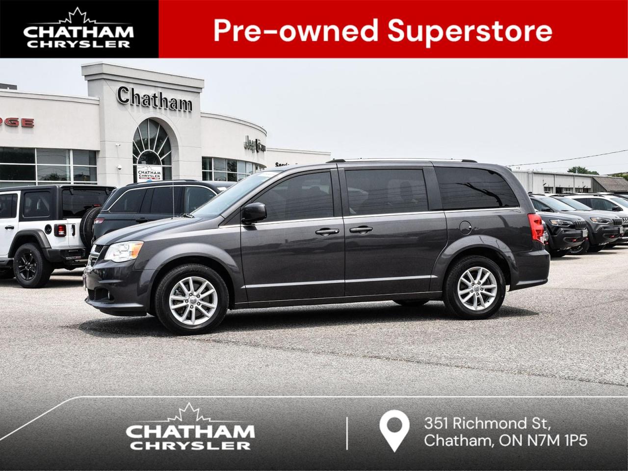Used 2019 Dodge Grand Caravan CVP/SXT SE PREMIUM PLUS DVD NAVIGATION for sale in Chatham, ON