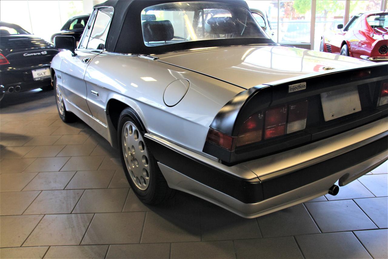 1989 Alfa Romeo Spider ALFA ROMEO SPYDER QUADRIFOGLIO ANN EDITION - Photo #7