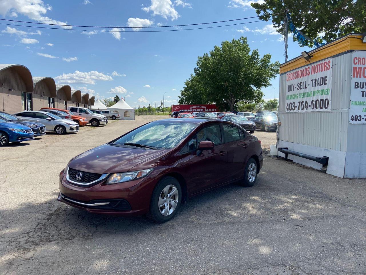 2014 Honda Civic LX-1 Owner, Low KM, 3M