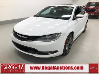 Used 2015 Chrysler 200 S for sale in Calgary, AB